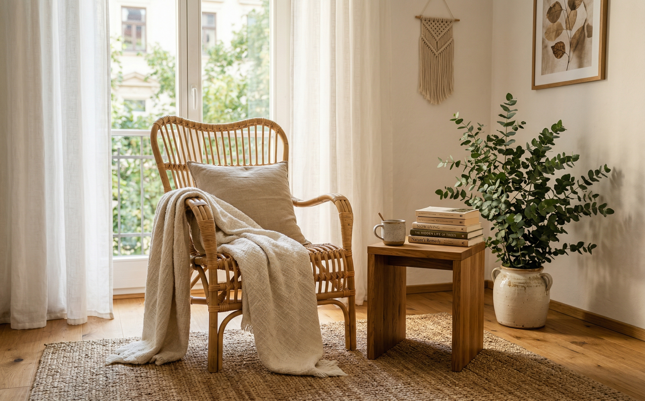 Gemütliche Leseecke