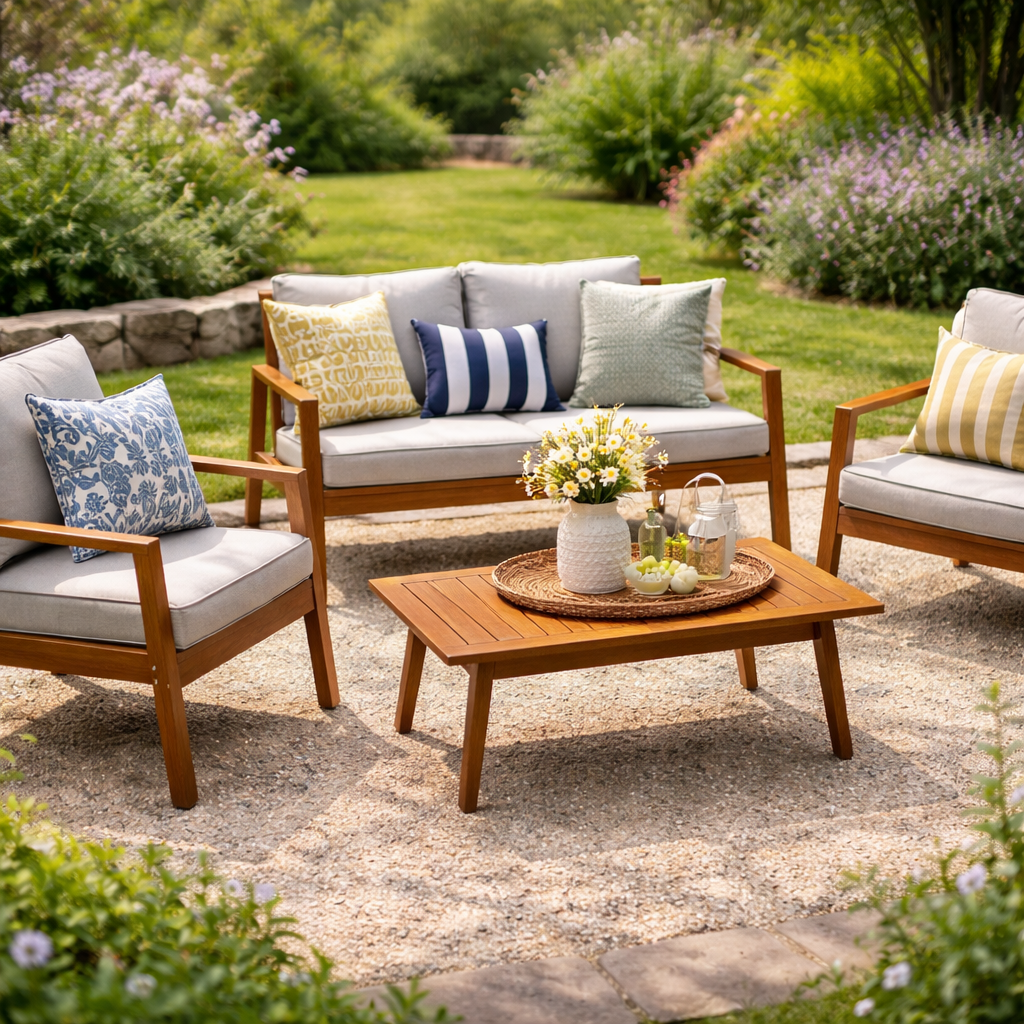 Kave Home Frares Gartenset