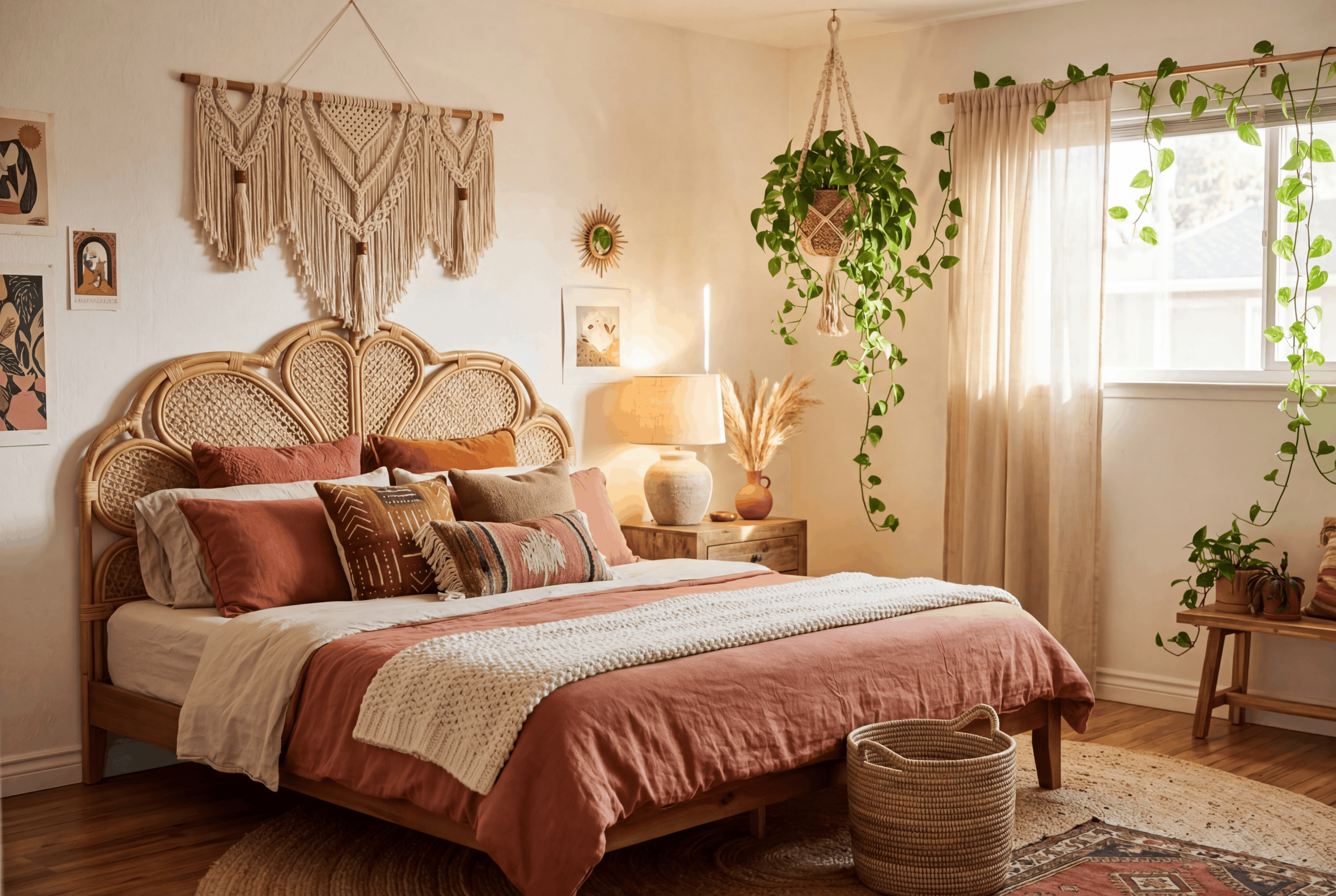 Boho Schlafzimmer