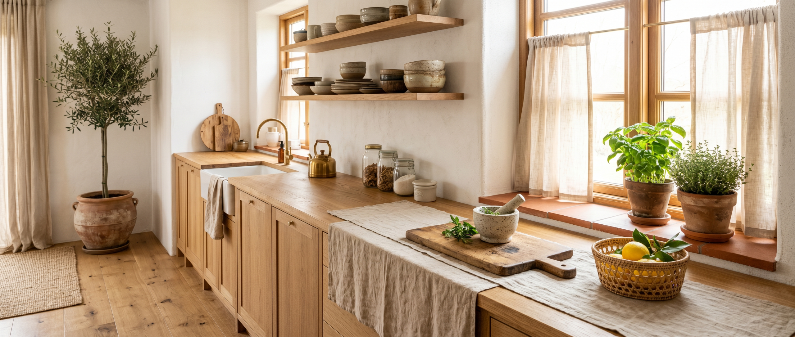 Küche einrichten – 4 natürliche Stile 2026