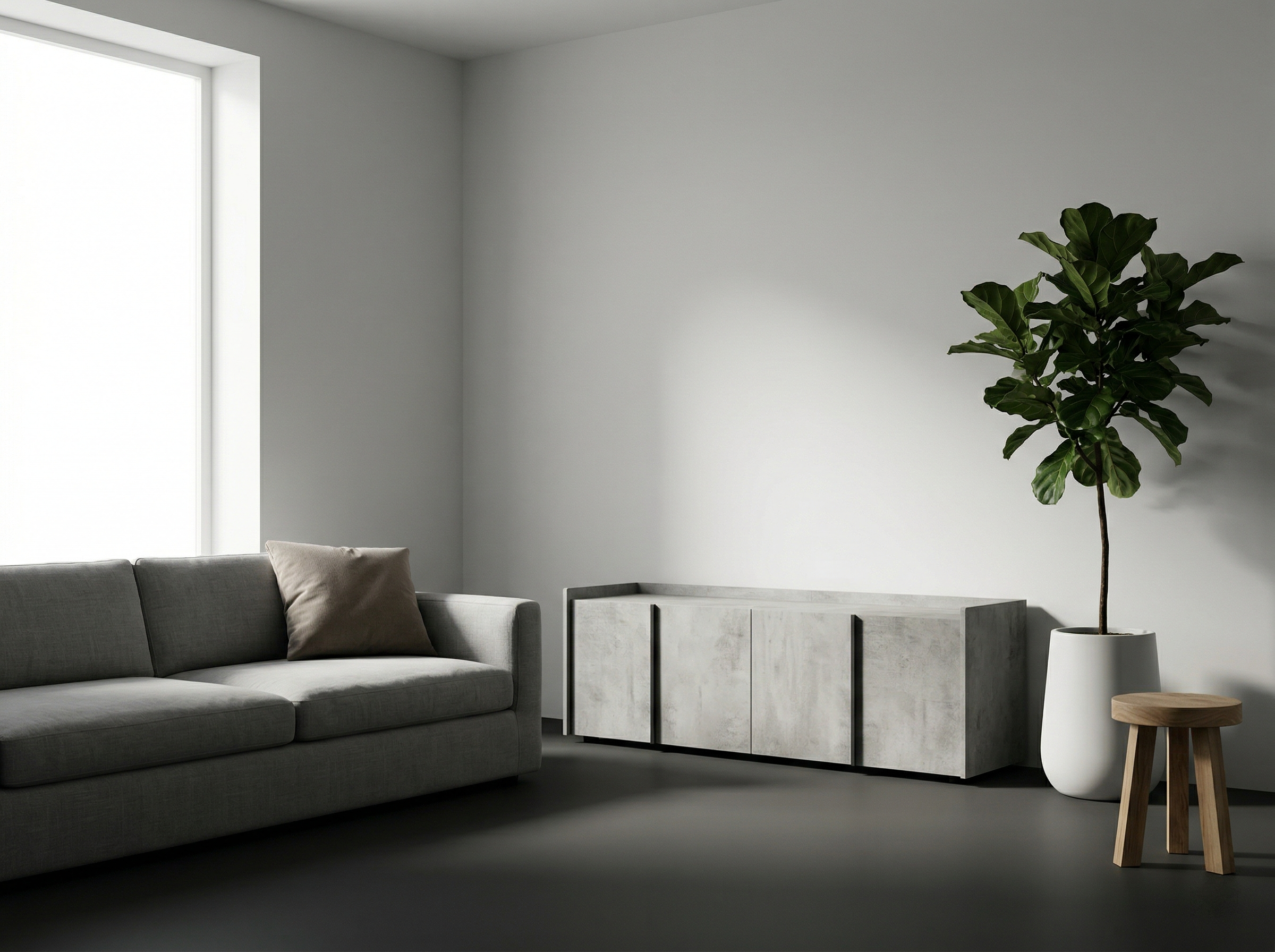 Minimalistisch Wohnzimmer einrichten