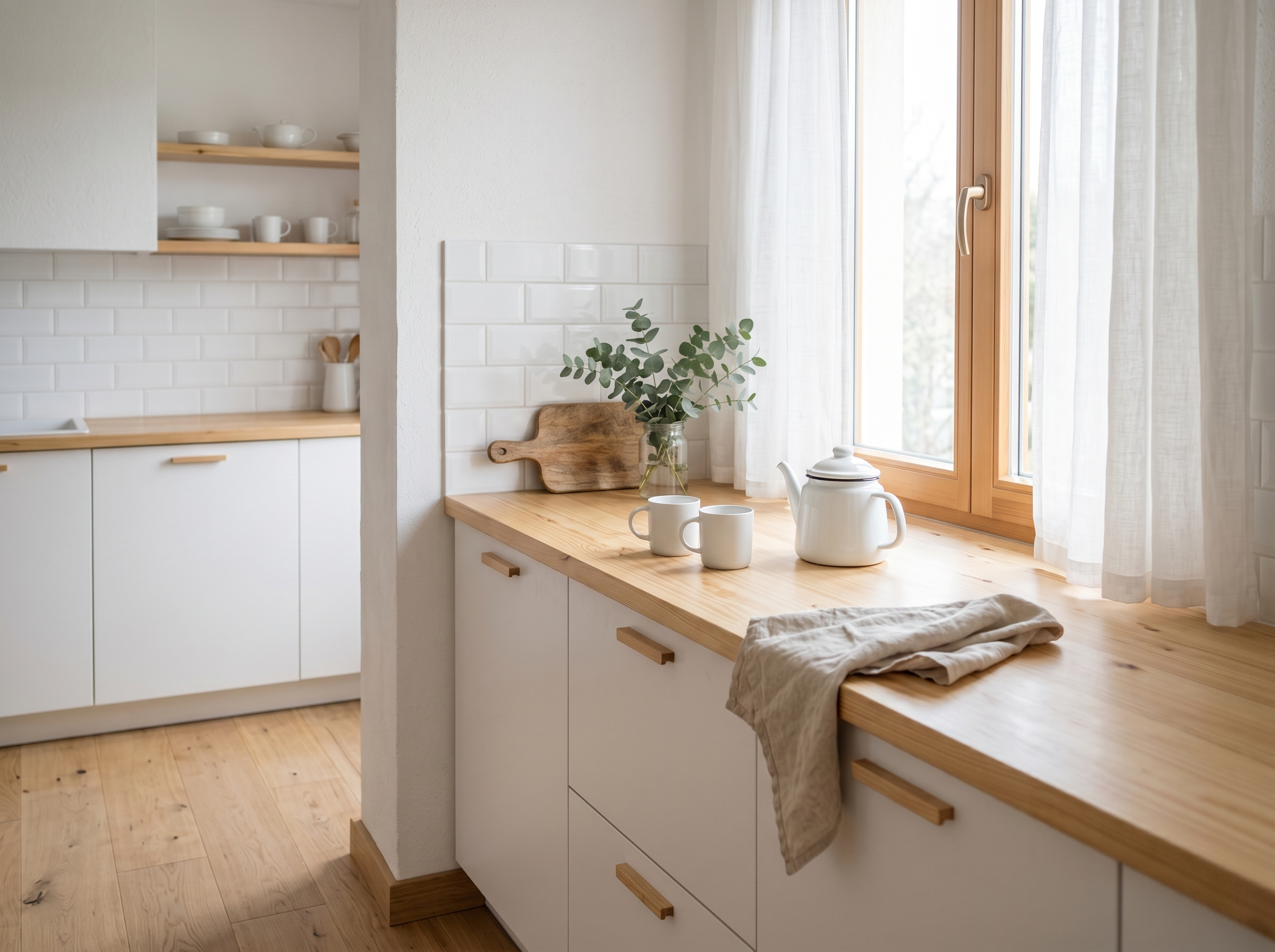 Skandinavische Küche einrichten