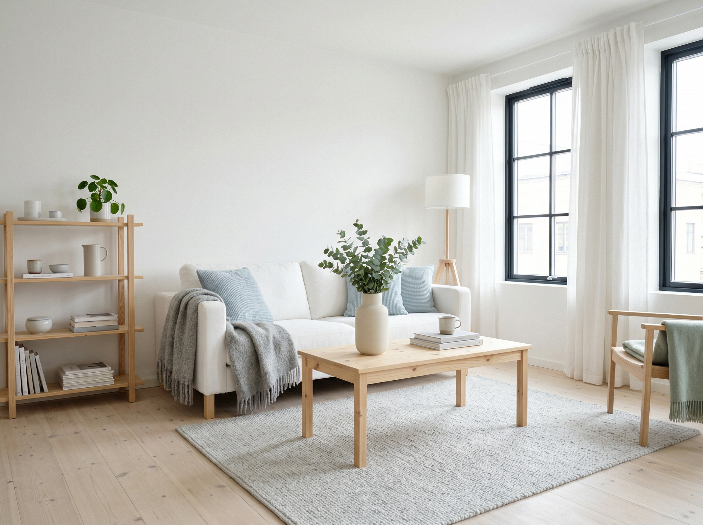 Skandinavisch Wohnzimmer einrichten